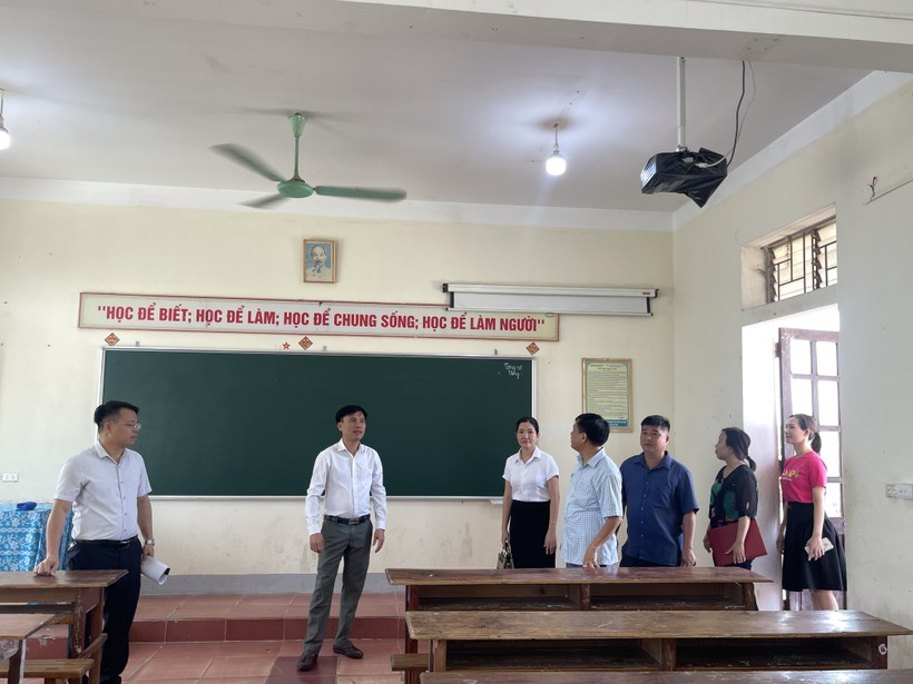 Trường học Hà Tĩnh đảm bảo cơ sở vật chất cho kỳ thi tốt nghiệp ảnh 4