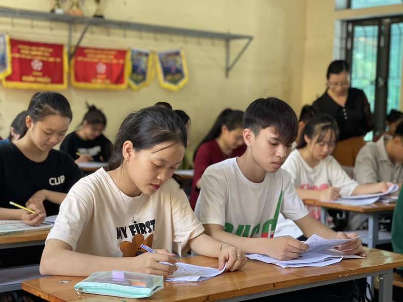 Trường học Hà Tĩnh đảm bảo cơ sở vật chất cho kỳ thi tốt nghiệp ảnh 5