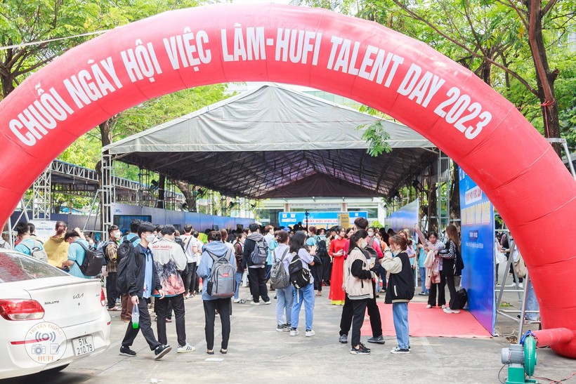 6.000 vị trí việc làm cho sinh viên tại ngày hội HUFI Talent Day ảnh 1