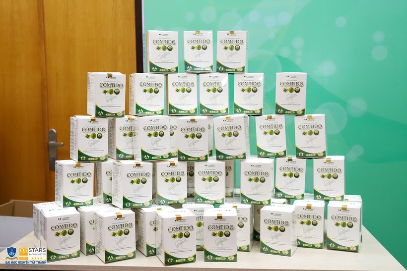 ĐH Nguyễn Tất Thành chuyển giao công nghệ sản phẩm trà COMTIDO ảnh 2
