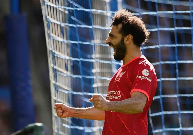 Salah đã có 20 bàn thắng ở mùa này.  Ảnh: Reuters