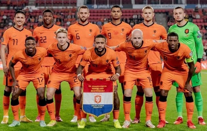 Đội tuyển Hà Lan dự World Cup 2022 với nhiều ngôi sao trong đội hình.