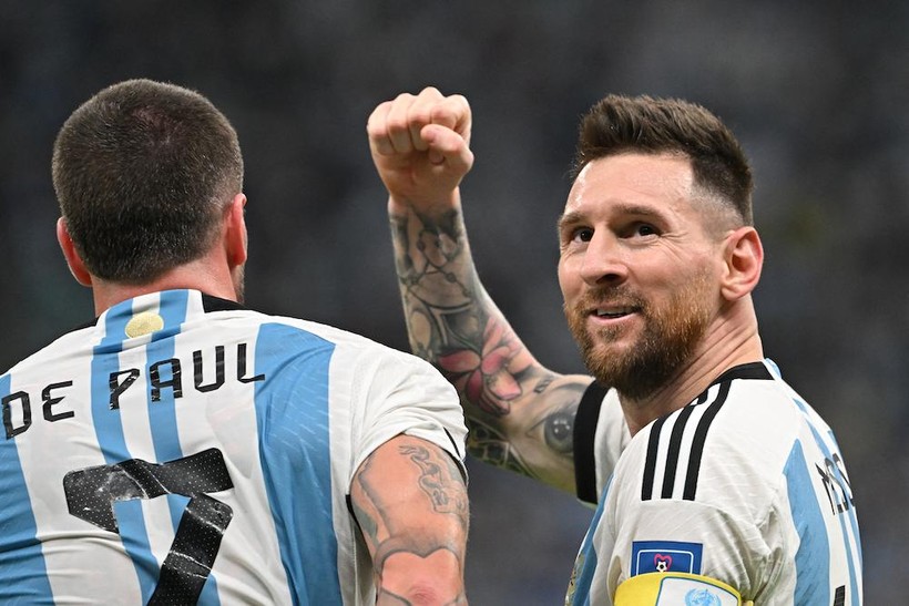 Messi tỏa sáng giúp đội nhà giành quyền vào chung kết World Cup 2022.