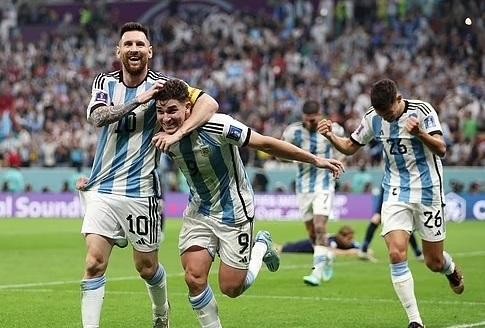 Argentina vào chung kết World Cup sau trận thắng ấn tượng trước Croatia.