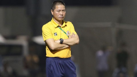 HLV Hải Phòng thất vọng khi đội nhà hòa Bình Dương ở trận mở màn V.League.
