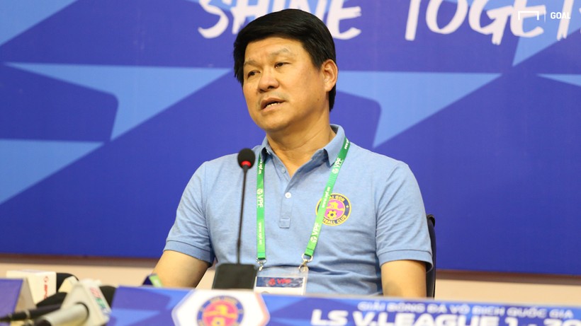 HLV Vũ Tiến Thành tiết lộ mục tiêu của câu lạc bộ TPHCM sau trận thua Hải Phòng
