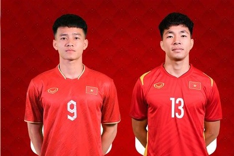 Huỳnh Công Đến và Thanh Nhàn được bổ sung lên U23 Việt Nam.