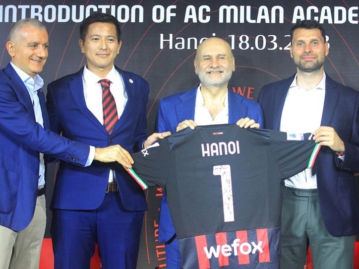 Học viện AC Milan Hà Nội được kỳ vọng sẽ sản sinh ra nhiều nhân tài cho bóng đá Việt Nam.