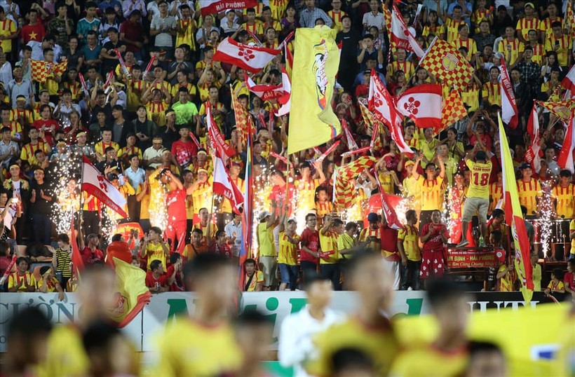 CLB Thép Xanh Nam Định tặng hơn 1000 vé cho CĐV Hải Phòng ở vòng 8 V.League.