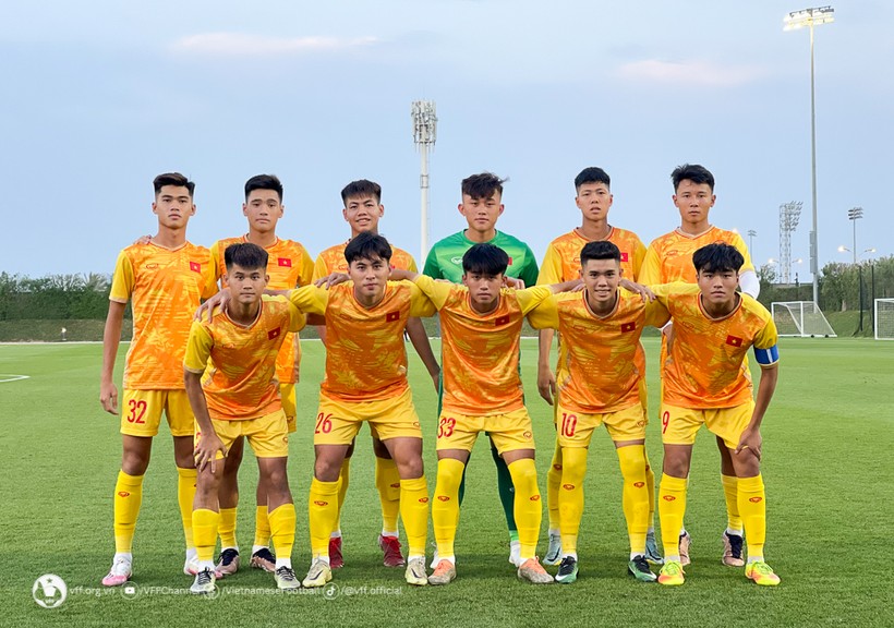 U17 Việt Nam không thể đánh bại Lào ở trận đấu tại Qatar.