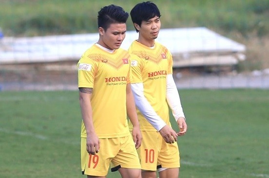 Công Phượng, Văn Toàn và Quang Hải nhiều khả năng sẽ góp mặt ở đợt tập trung tới của Đội tuyển Việt Nam.