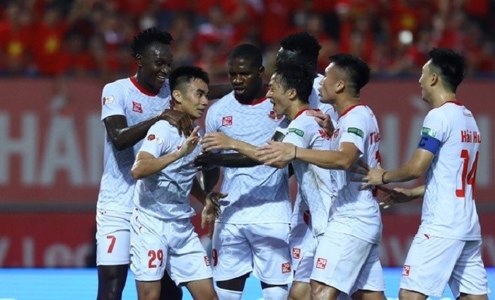 Hải Phòng thắng Hoàng Anh Gia Lai 2-0 trên sân nhà Lạch Tray.