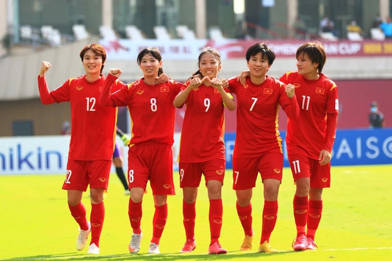 Tuyển nữ Việt Nam tích cực rèn chiến thuật cho World Cup 2023.