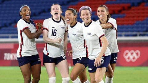 Tuyển nữ Mỹ tham dự World Cup 2023 với nhiều ngôi sao chất lượng.