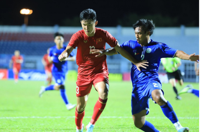 U23 Việt Nam ghi danh vào bán kết sau chiến thắng trước Philippines.