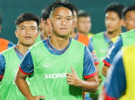 Andrej Nguyễn An Khánh hội quân cùng U23 Việt Nam giải châu Á.