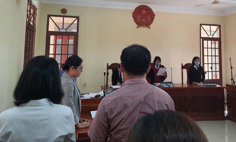Quang cảnh phiên tòa sáng ngày 15/9. Ảnh: Vietnamnet