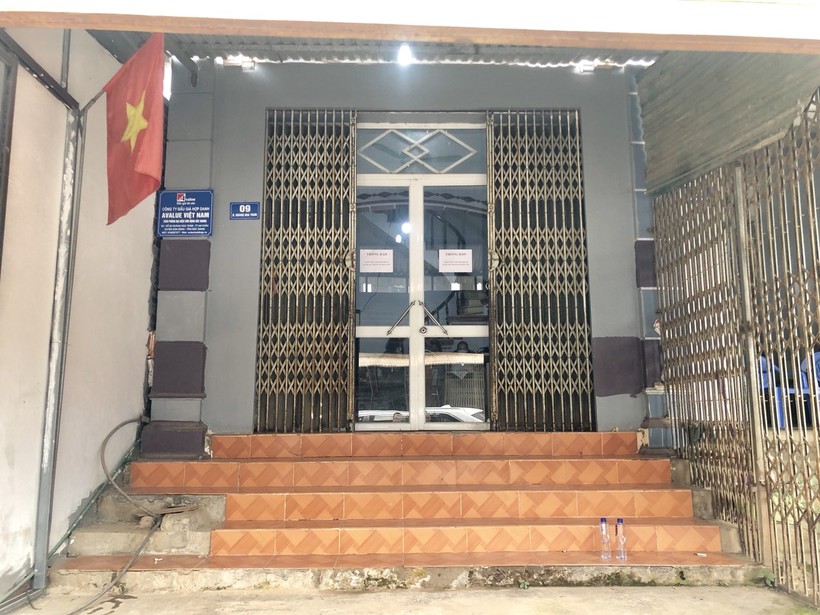 Trụ sở Công ty đấu giá hợp danh Avalue Việt Nam tại Thị trấn An Châu, huyện Sơn Động, tỉnh Bắc Giang.