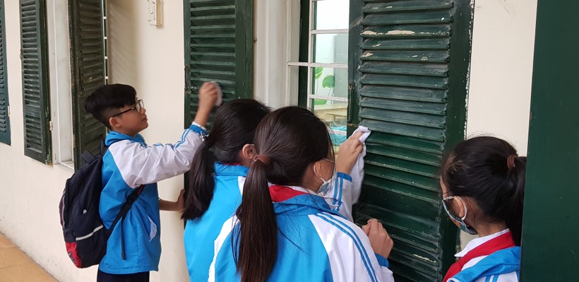 Trường học Hà Nội sẵn sàng mở cửa khai xuân sau kỳ nghỉ Tết ảnh 3