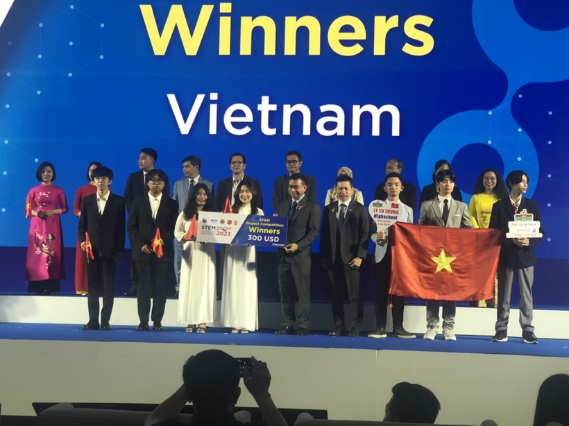 Học sinh Nam Định đoạt giải cuộc thi về Giáo dục STEM Đông Nam Á ảnh 1