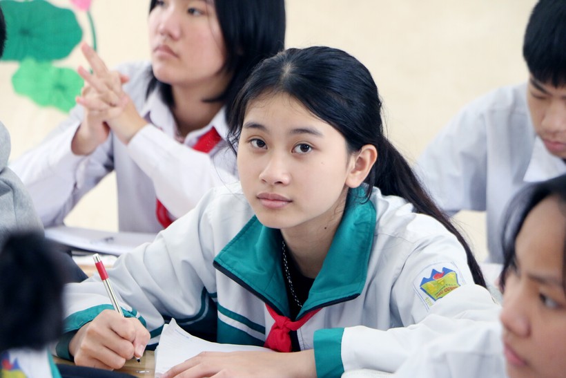 Các em học sinh khối 9 tại Hà Nội đang tập trung ôn luyện cho kỳ thi vào lớp 10 THPT năm 2023. 