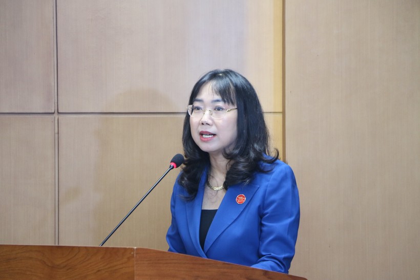 Bà Lê Mai Lan - Phó Chủ tịch danh dự Tập đoàn Vingroup kiêm Chủ tịch Đại học VinUni. ảnh 2