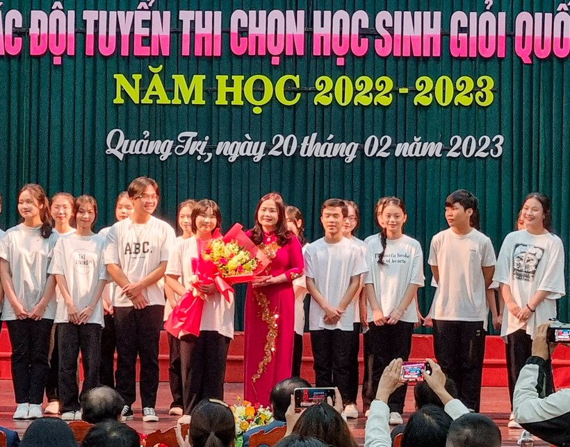 Hơn 50 học sinh Quảng Trị dự thi học sinh giỏi quốc gia ảnh 1