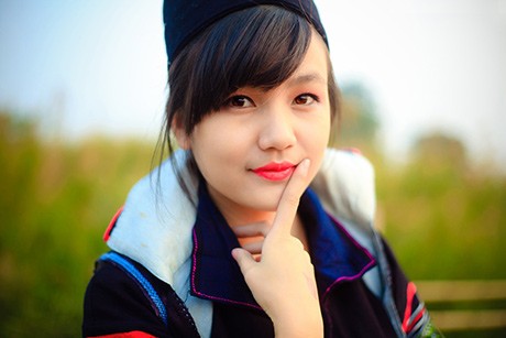 Nữ sinh dân tộc Mông kể chuyện hội Gầu Tào