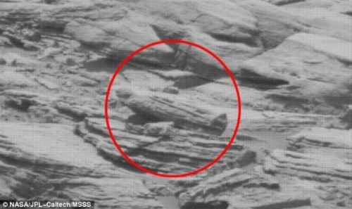 Tranh cãi hình ảnh “quan tài người ngoài hành tinh” trên sao Hỏa