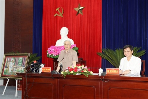 Tổng Bí thư Nguyễn Phú Trọng thăm và làm việc tại Bạc Liêu