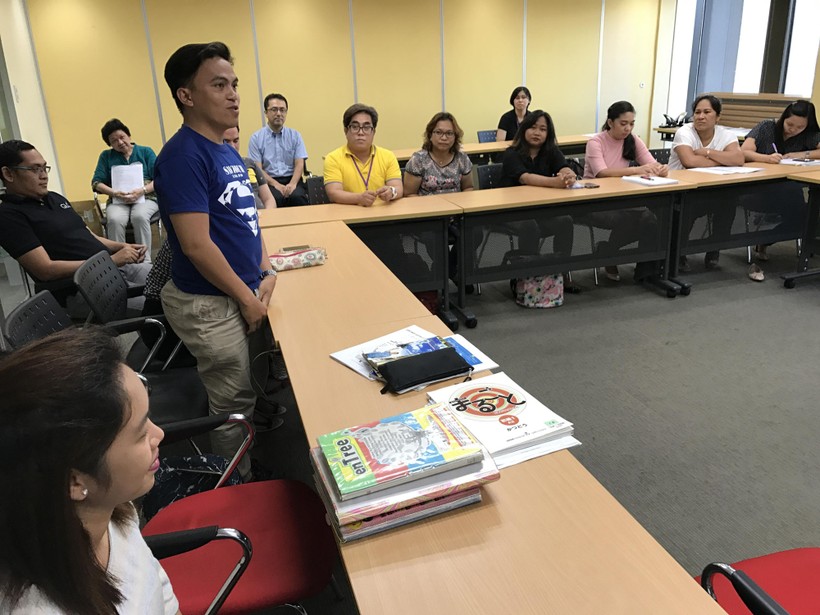 Giáo viên Philippines tham gia lớp học tiếng Nhật