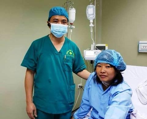 Bệnh nhân Nguyễn Thị Hà được ghép thận thành công.


