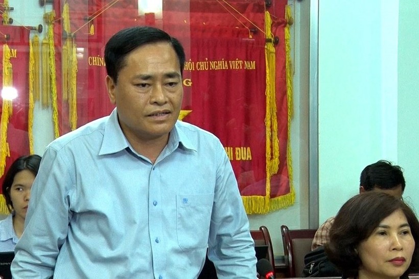 Ông Hồ Tiến Thiệu, Phó Chủ tịch UBND, Trưởng ban Chỉ đạo thi THPT quốc gia tỉnh Lạng Sơn