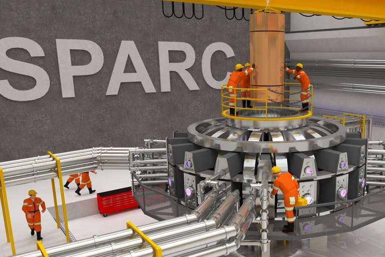 Bên trong phòng thí nghiệm tokamak cao cấp của SPARC, nơi sẽ tạo ra plasma tổng hợp đầu tiên để đạt được năng lượng thuần
