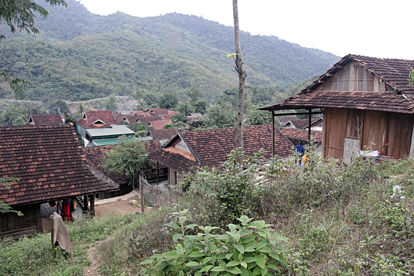 Xã Xá Lượng, huyện Tương Dương (Nghệ An), nơi có nhiều phụ nữ bị đưa sang Trung Quốc trái phép