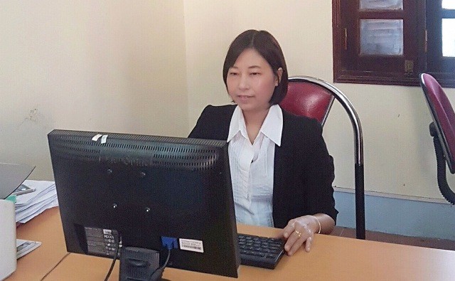 Cô Trương Thị Hồng Yến một người cần mẫn và nhiệt tình trong công tác trồng người

