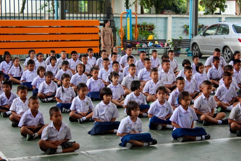 HS Thái Lan tại các trường ở khu vực phát triển có sự khác biệt rất lớn về điều kiện học tập so với bạn bè ở những vùng khó khăn. Ảnh: Thailand Business.