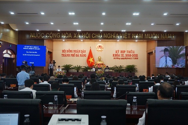 Kỳ họp thứ 11 HDND TP Đà Nẵng khóa IX diễn ra trong 3 ngày, 9-10-11/7.