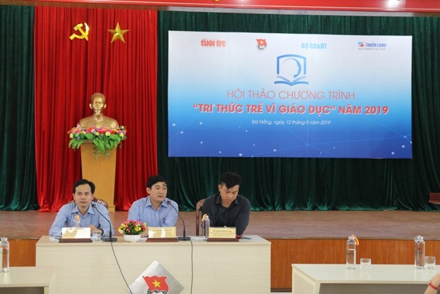 Hội thảo chương trình “Tri thức trẻ vì giáo dục” được tổ chức tại TP Đà Nẵng.