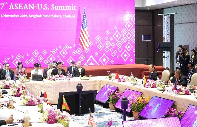 Thủ tướng Nguyễn Xuân Phúc dự Hội nghị Cấp cao ASEAN-Hoa Kỳ lần 7 - Ảnh: VGP/Quang Hiếu