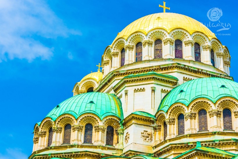 Nhà thờ Thánh St. Alexandre Nevsky - hình ảnh tiêu biểu của thủ đô Sofia, nơi diễn ra Lễ hội.
