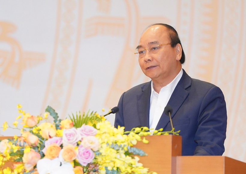 Thủ tướng nhấn mạnh yêu cầu chống ‘tham nhũng chính sách’. Ảnh VGP/Quang Hiếu