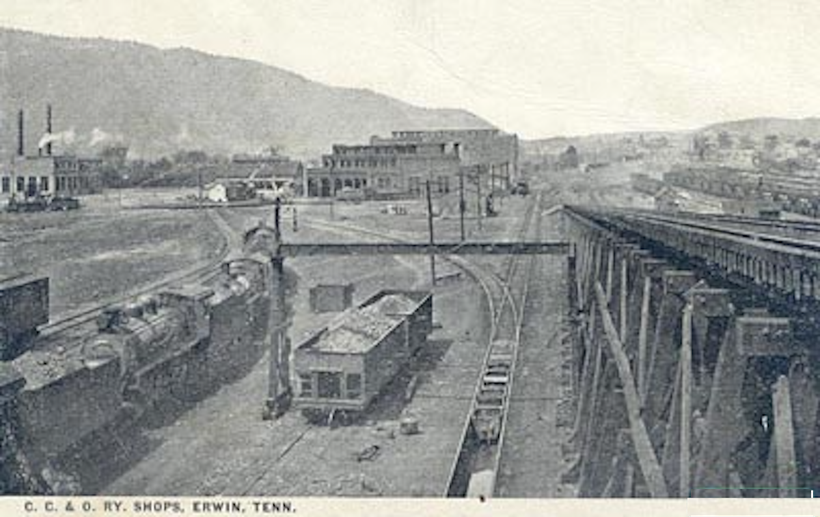 Đường sắt Erwin, nơi hành quyết Big Mary.