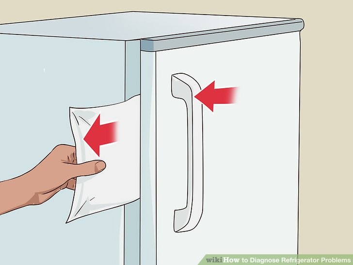 Bạn cần kiểm tra tủ lạnh để tránh thất thoát điện năng (hình wikihow)