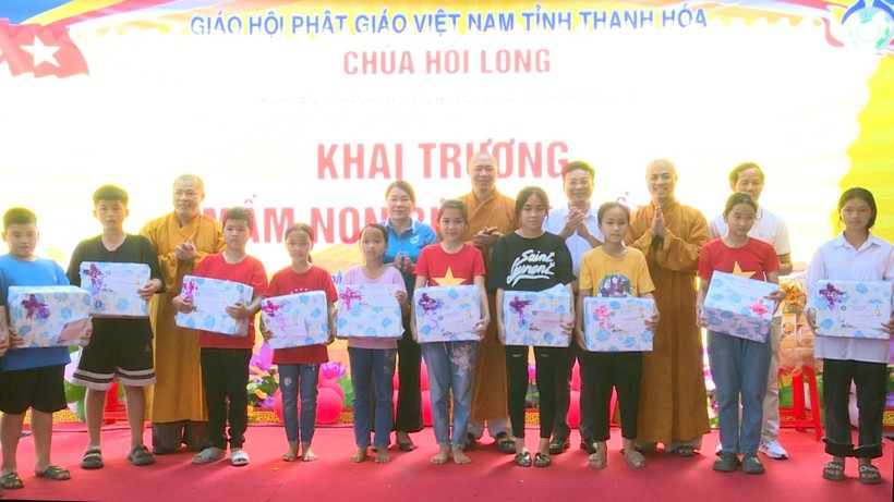 Khánh thành trường mầm non dành cho trẻ mồ côi tại Thanh Hóa  ảnh 4