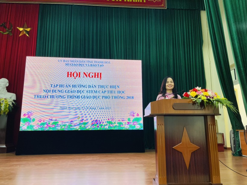 Thanh Hoá thí điểm hoạt động giáo dục STEM với học sinh tiểu học ảnh 3