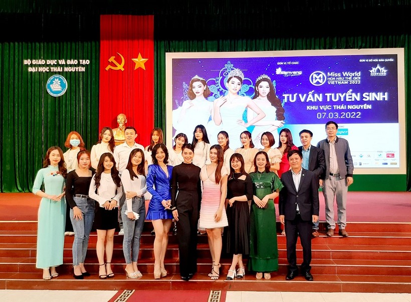 Chương trình tư vấn tuyển sinh Miss World Việt Nam năm 2022 khu vực Thái Nguyên.