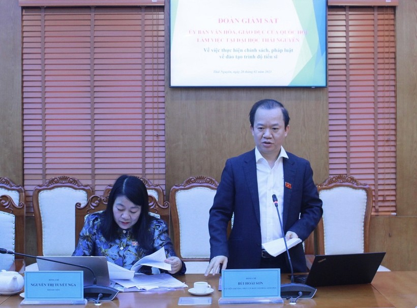 Giám sát thực hiện chính sách pháp luật đào tạo tiến sĩ tại Đại học Thái Nguyên ảnh 2