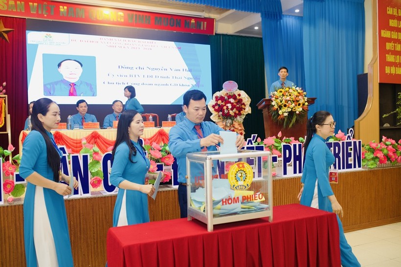 Đại hội công đoàn ngành giáo dục Thái Nguyên lần thứ XIX ảnh 1