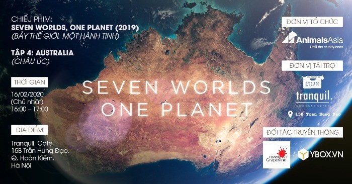 Chiếu phim: “Châu Úc – lục địa “lênh đênh” từ thời khủng long